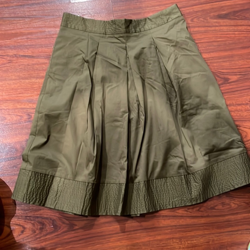 Green Ann Taylor skirt